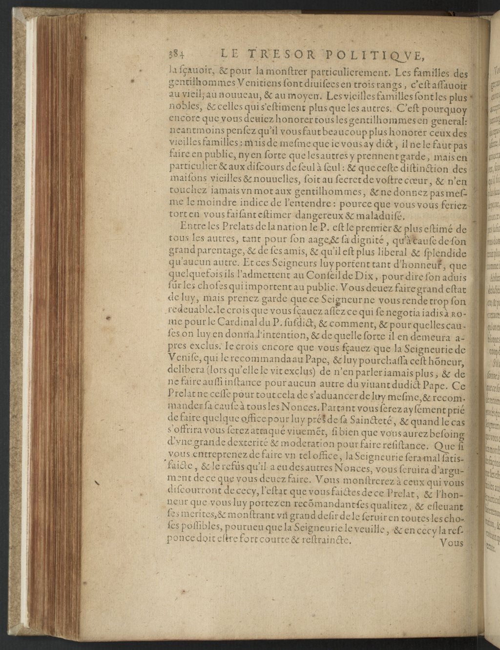 1608 - Nicolas Du Fossé - Trésor politique - BnF Tolbiac