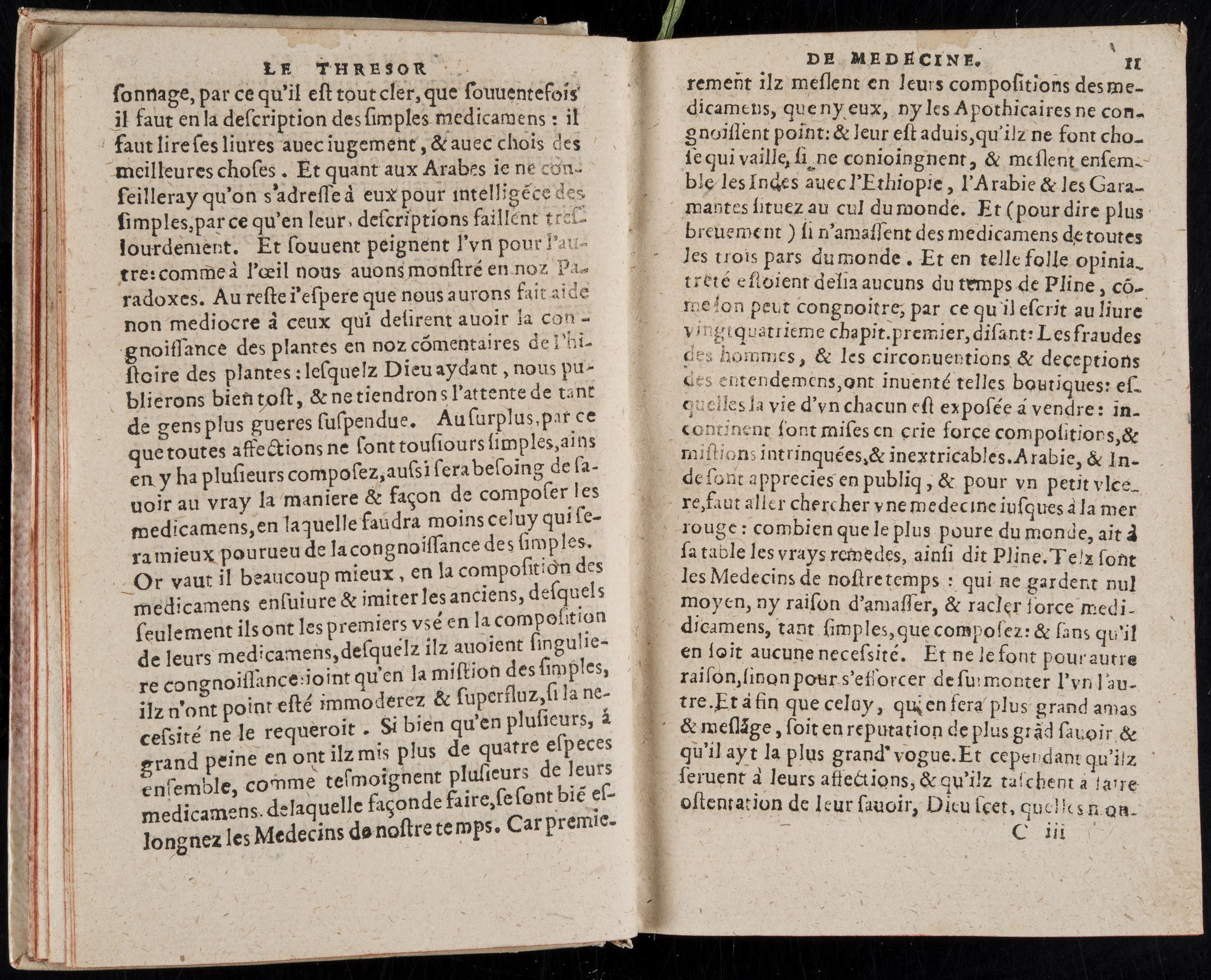 1560 - Nicolas Pelletier - Trésor de médecine - BM Poitiers