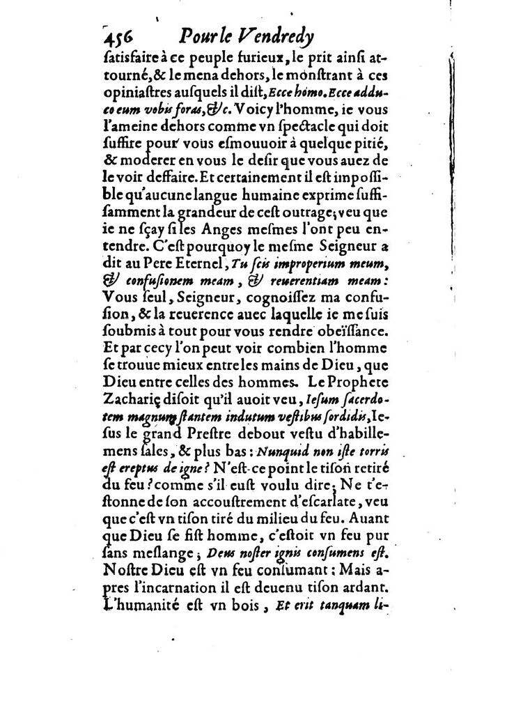 1607 - Nicolas Du Fossé - Trésor quadragésimal - T 02 - BM Lyon