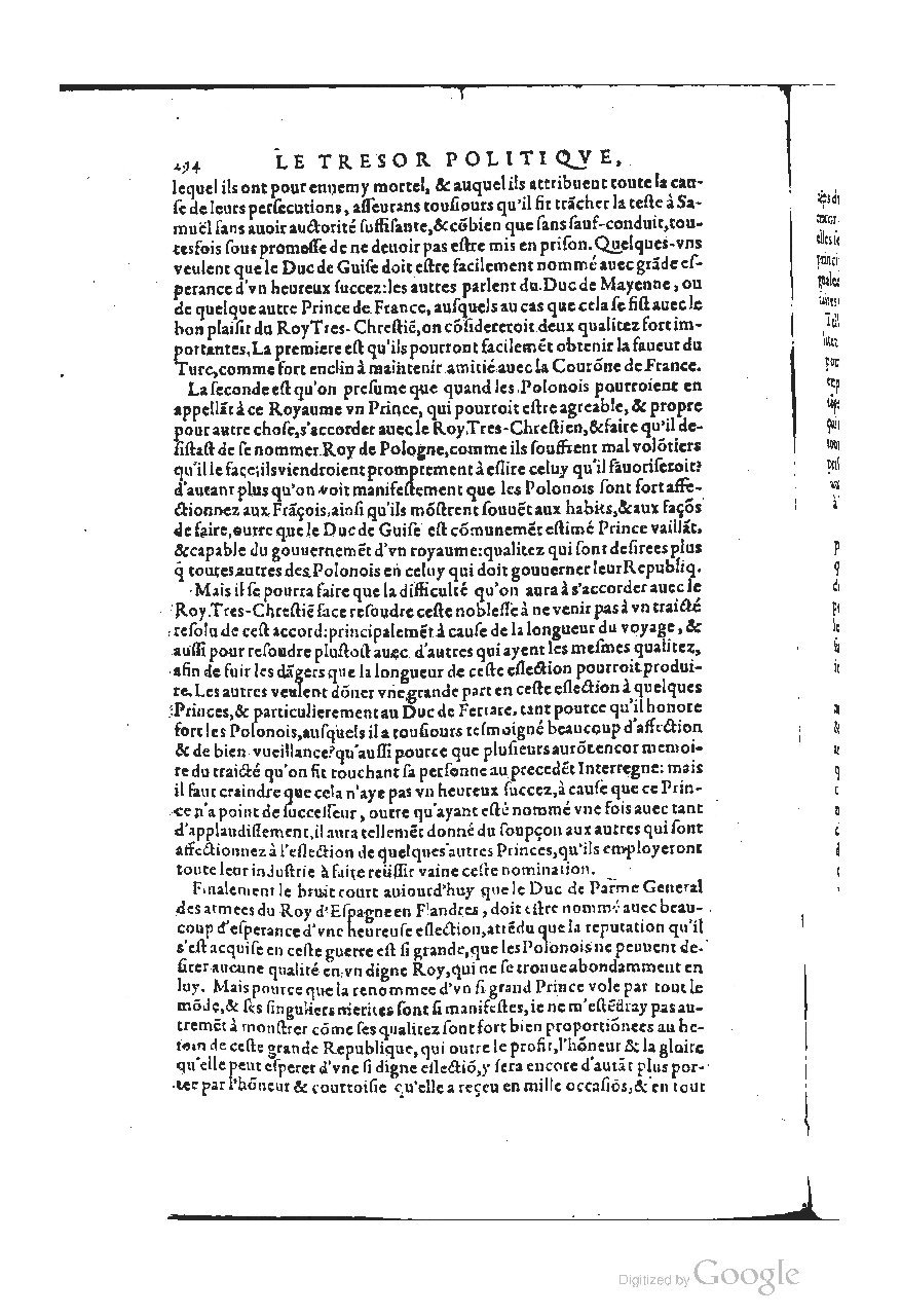 1611 - Pierre Chevalier - Trésor politique - UGent