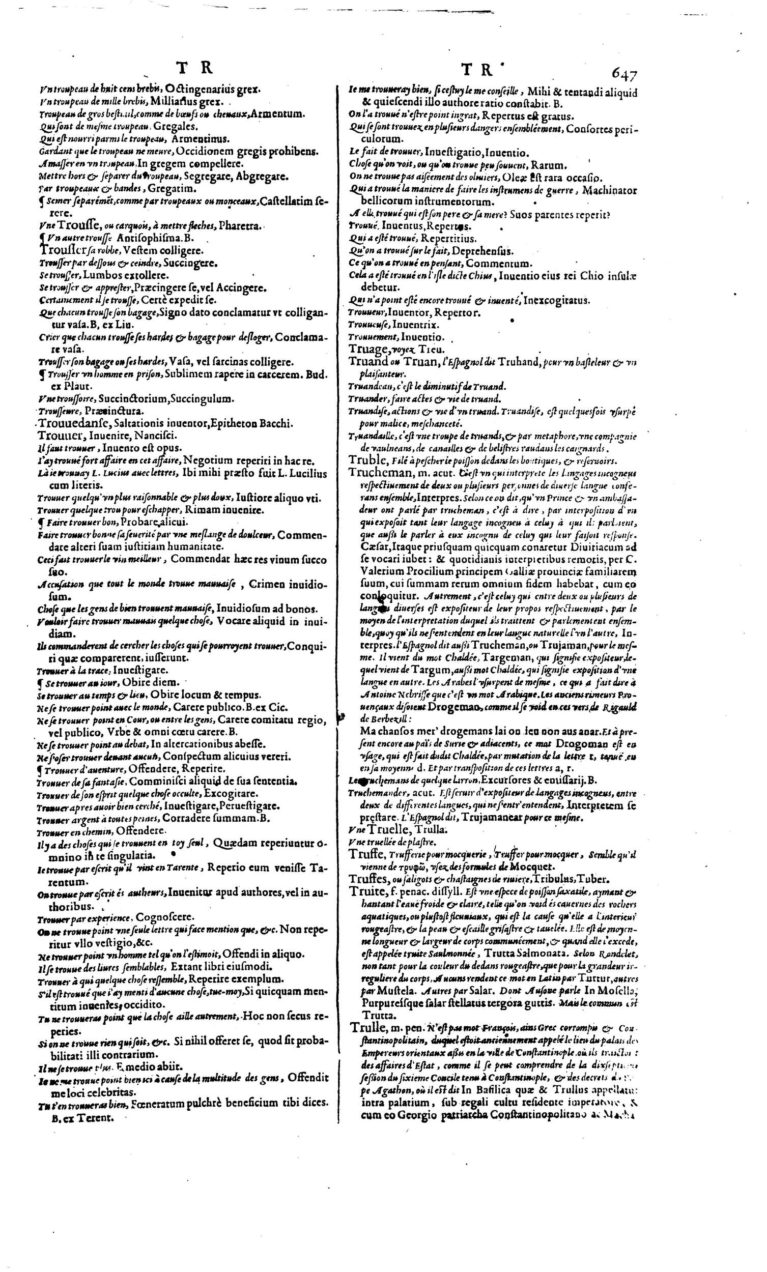 1606 - David Douceur - Trésor de la langue française - BM Lyon
