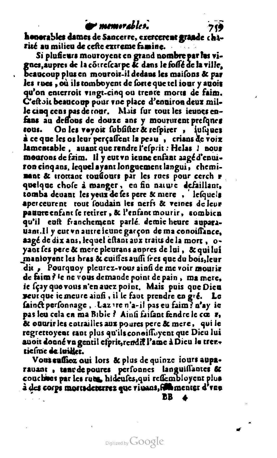 1620 - Samuel Crespin - Trésor d’histoires admirables et mémorables - BCU Lausanne