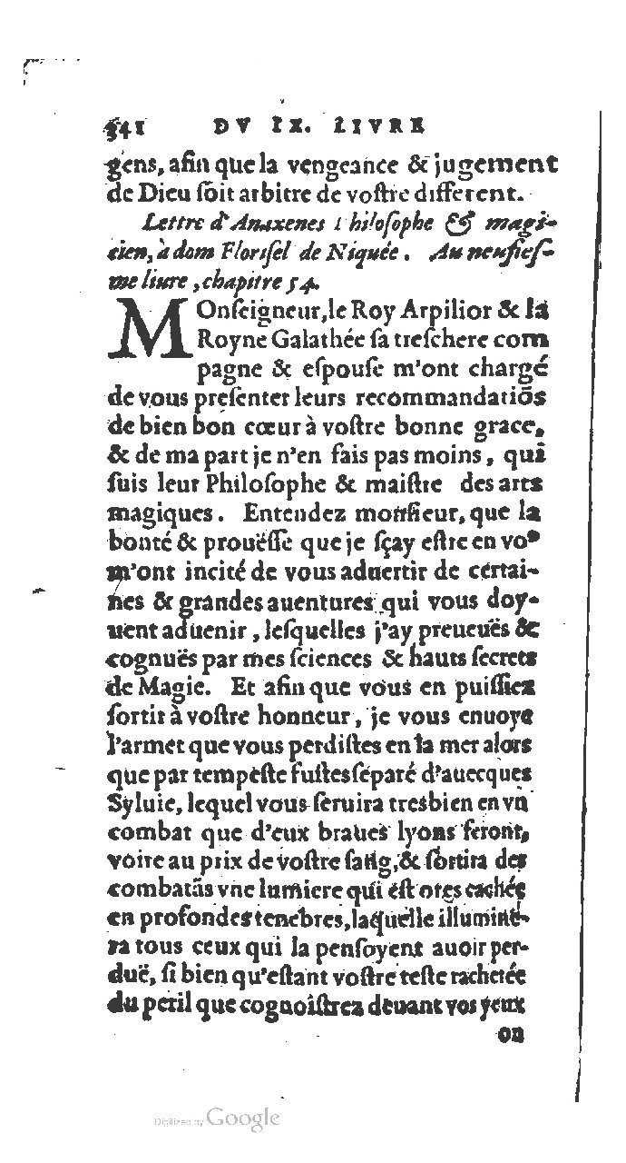 1572 - Jan van Waesberghe - Trésor des Amadis - BNC Rome