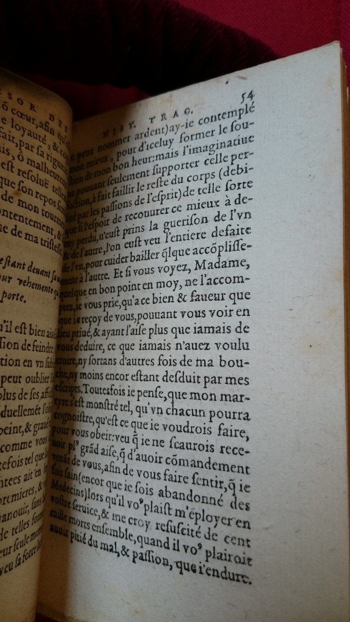 1581 - Pierre Le Voirier et Gervais Mallot - Trésor des histoires tragiques - BnF Richelieu