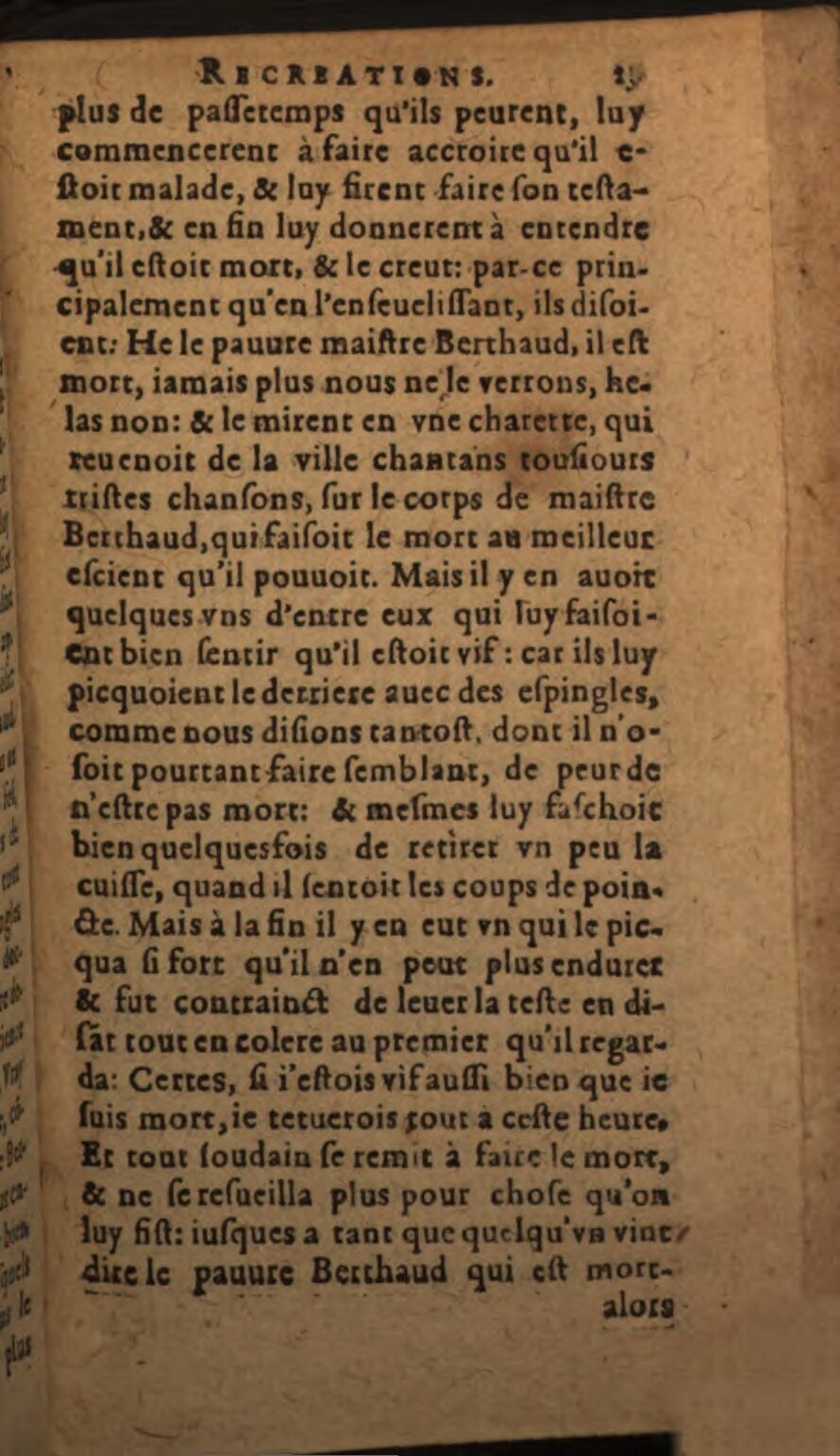1616 - Balthazar Bellère - Trésor des récréations - BSB