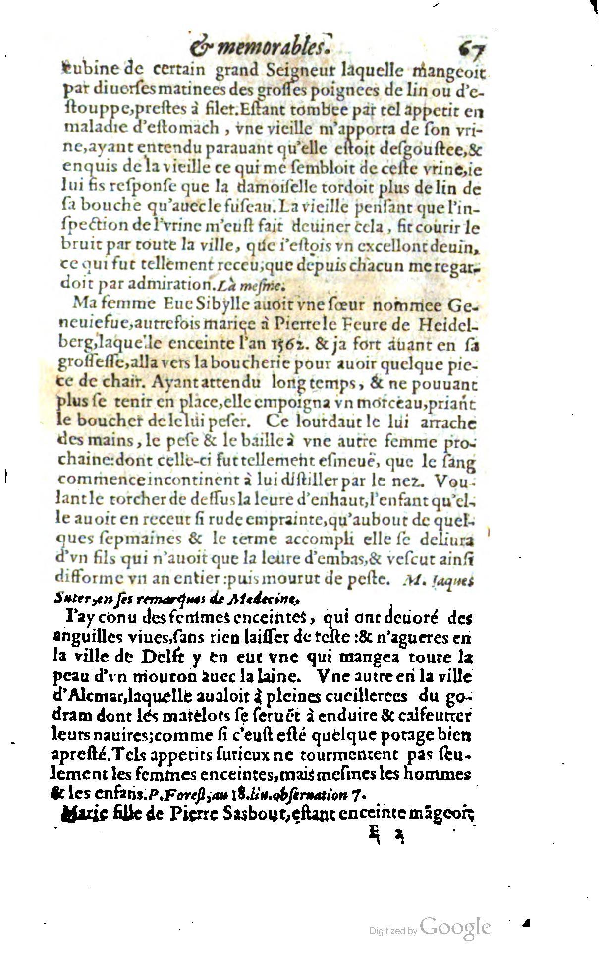 1620 - Samuel Crespin - Trésor d’histoires admirables et mémorables - BCU Lausanne