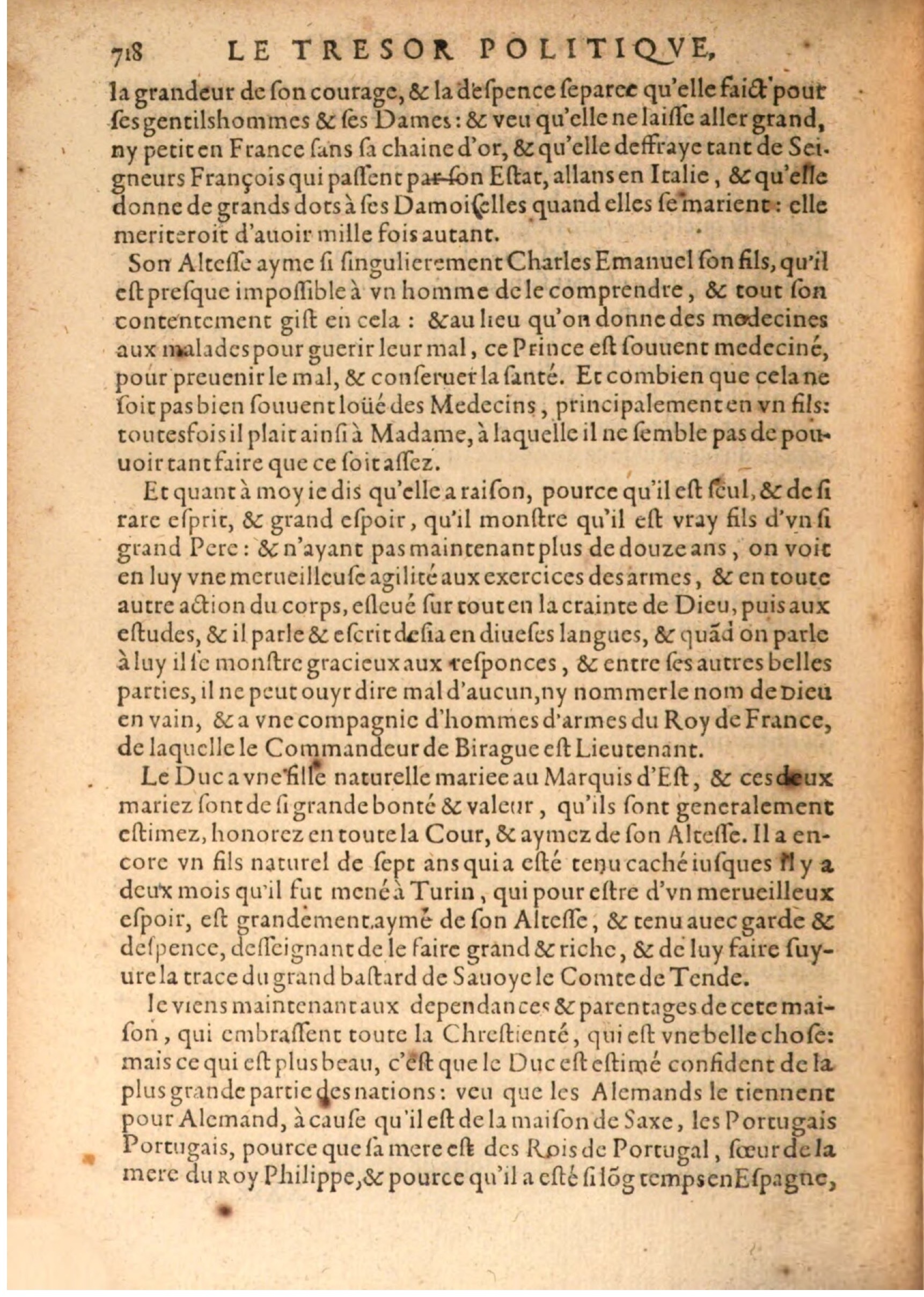 1608 - Pierre Chevalier - Trésor politique - BSB Munich