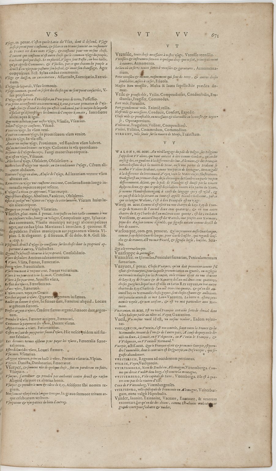 1606 - David Douceur - Trésor de la langue française - BnF