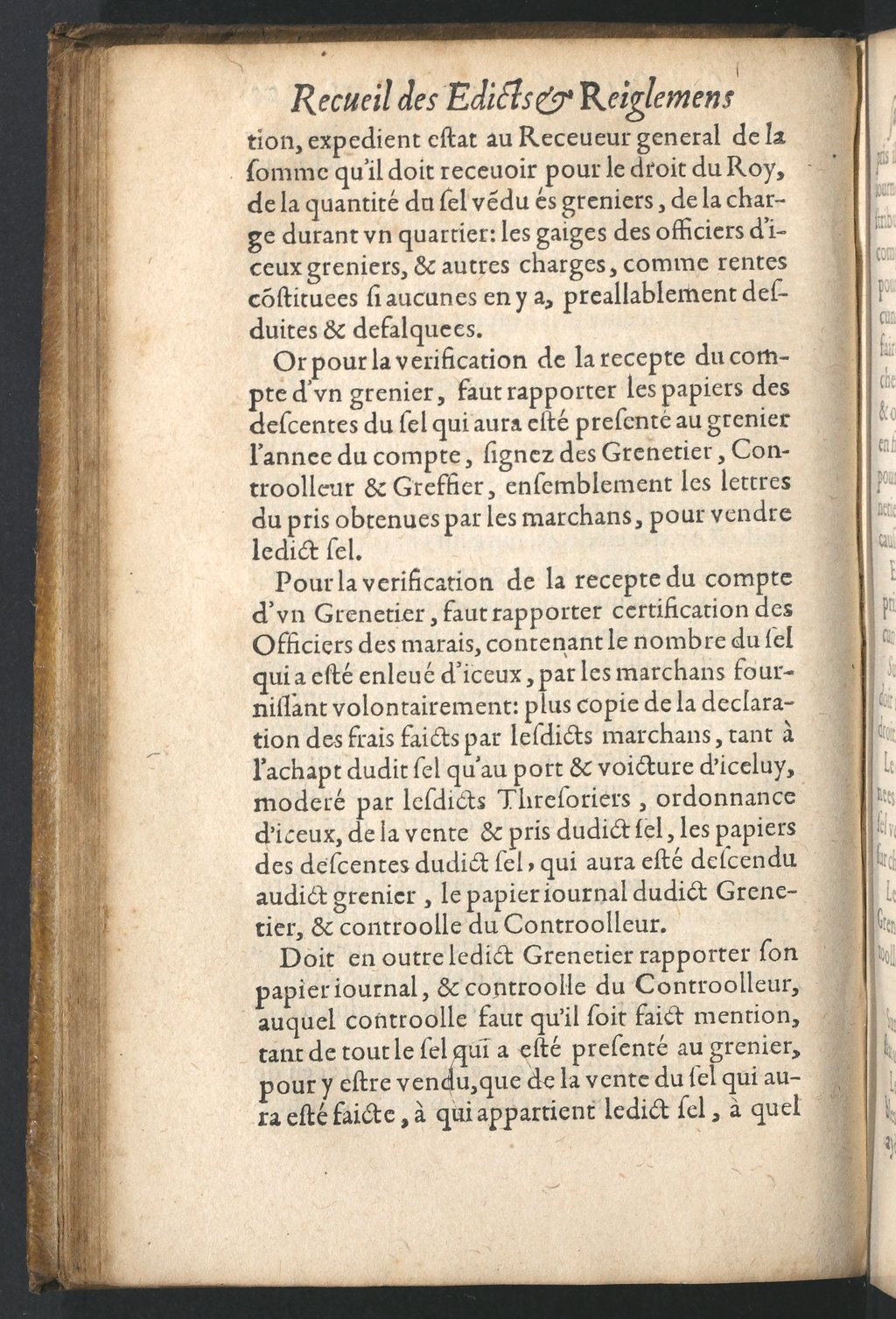 1599 - Claude de Monstr’oeil et Jean Richer - Trésor des instructions des finances - BnF