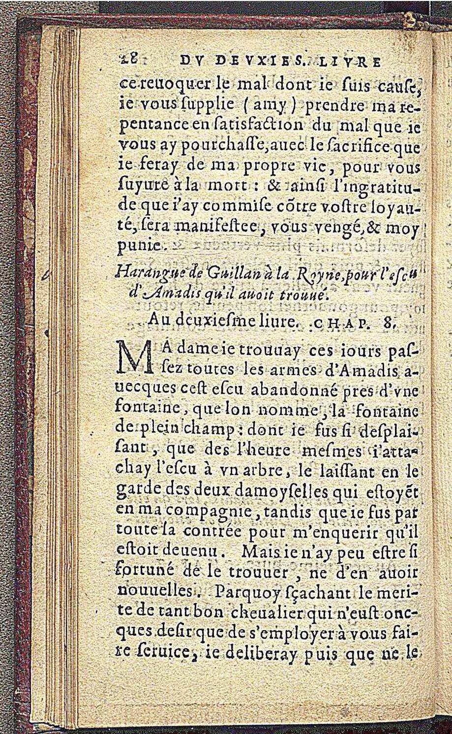 1573 - Olivier de Harsy - Trésor des Amadis - Edimbourg