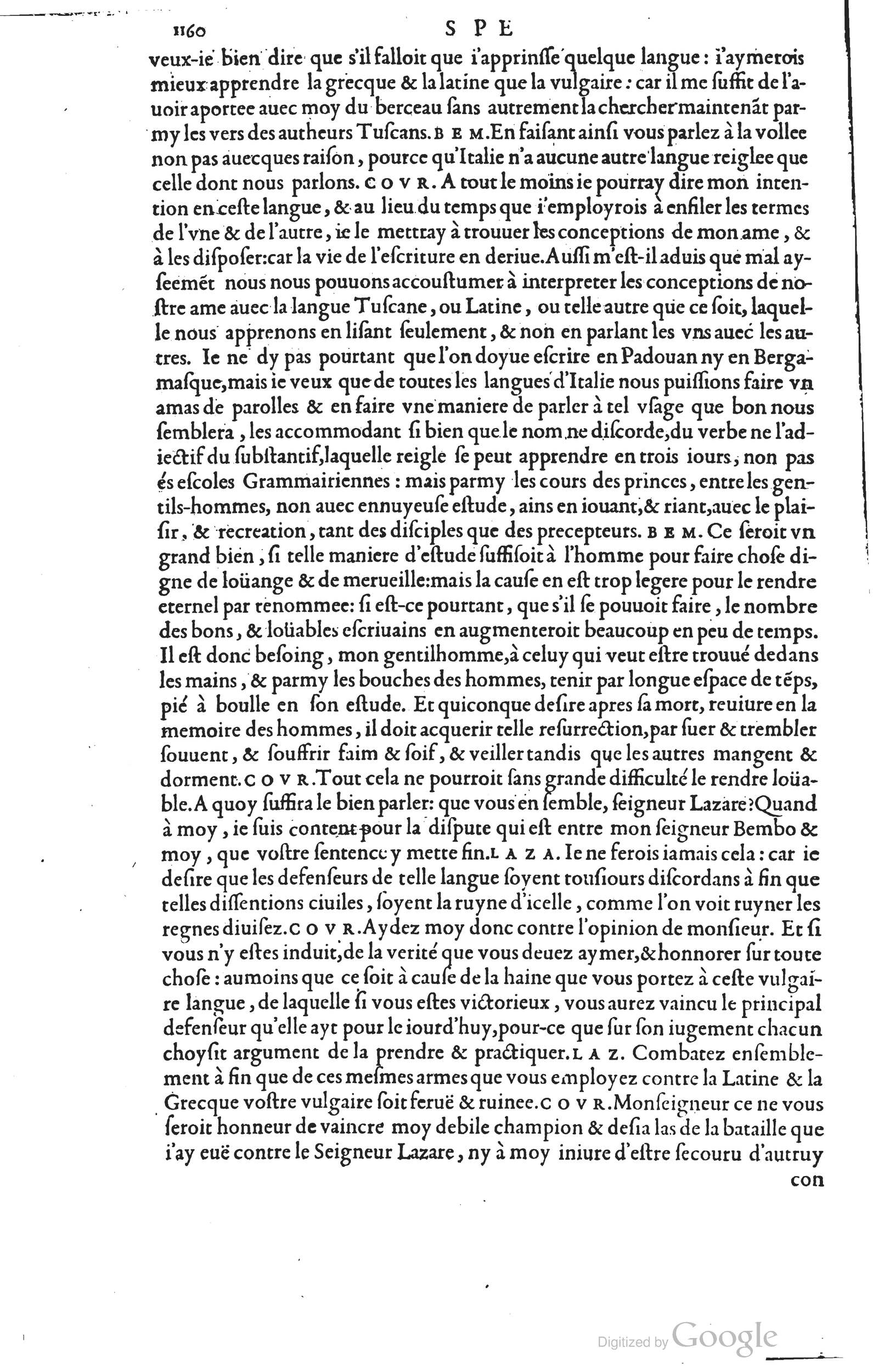 1585 - Barthélemy Honorat - Bibliothèques françaises - BSB Munich