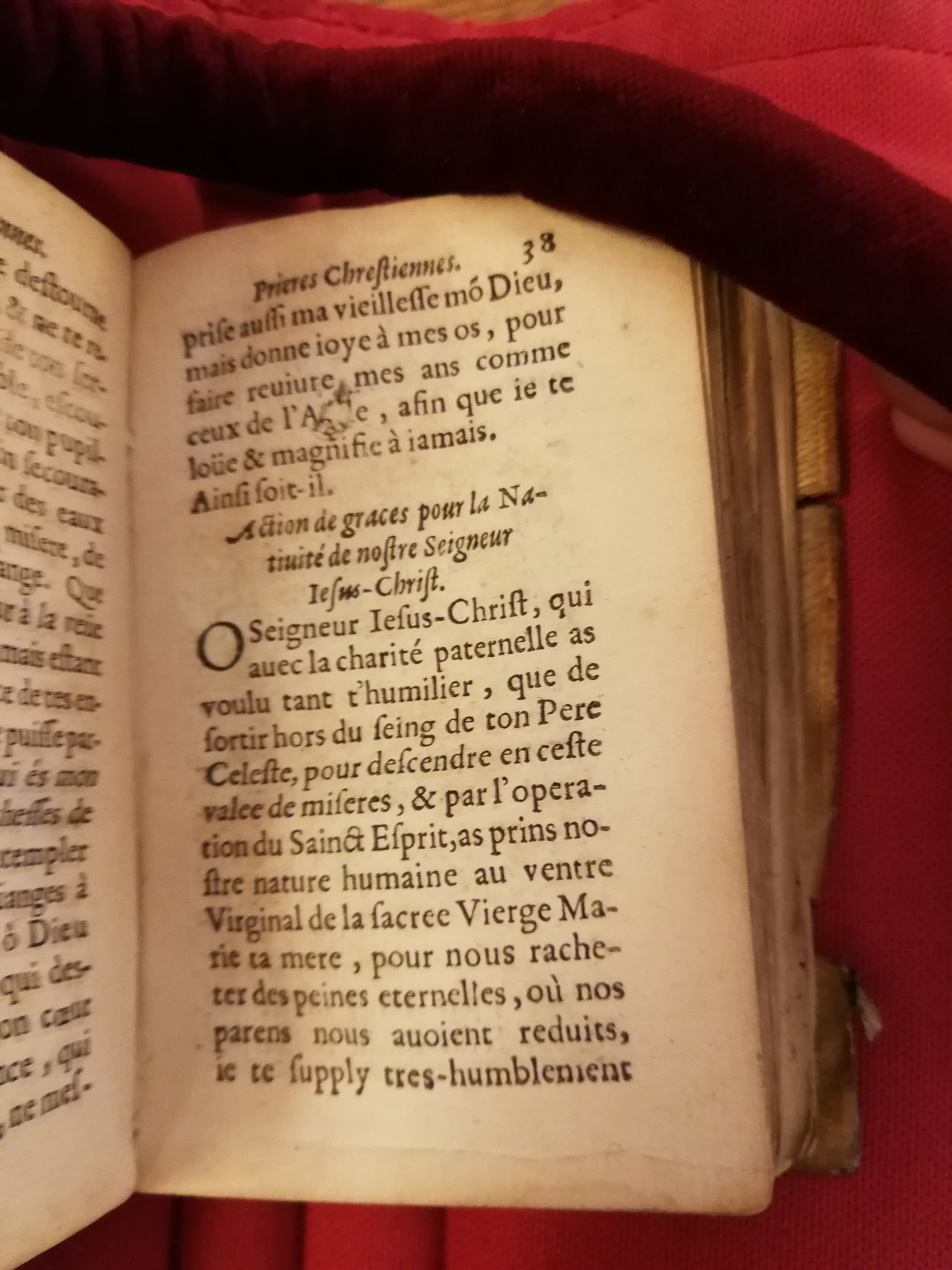 1598 - Barthélemy Macé - Trésor des prières, oraisons et instructions chrétiennes - Bibliothèque Sainte-Geneviève