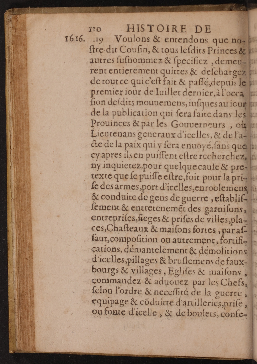 1626 - Joseph Bouillerot - Trésor de l’histoire générale de notre temps - BnF Arsenal
