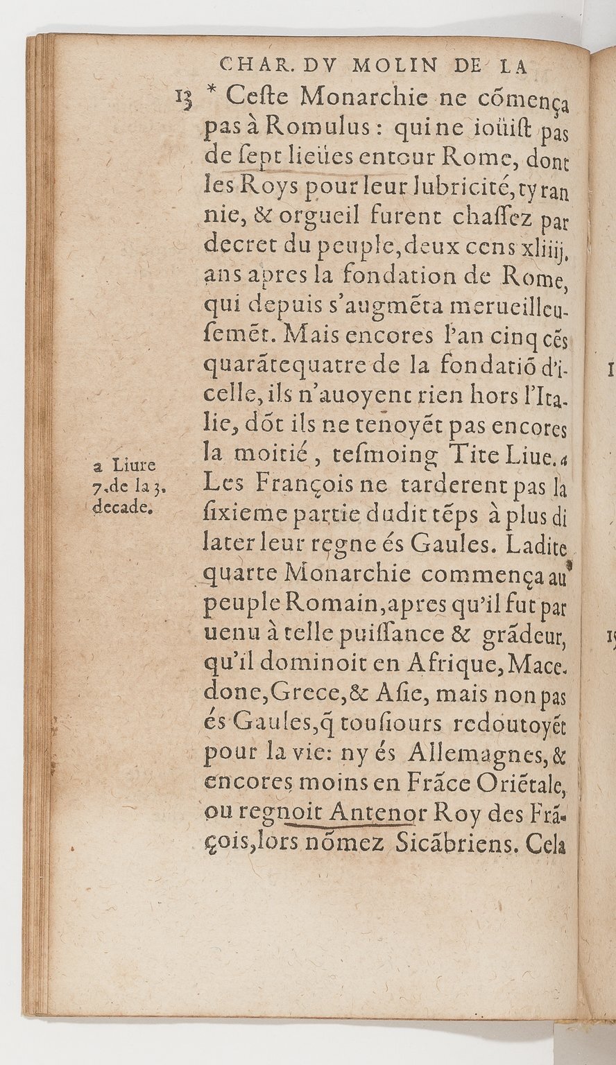 1583 - Galiot Corrozet - Trésor des histoires de France - BnF