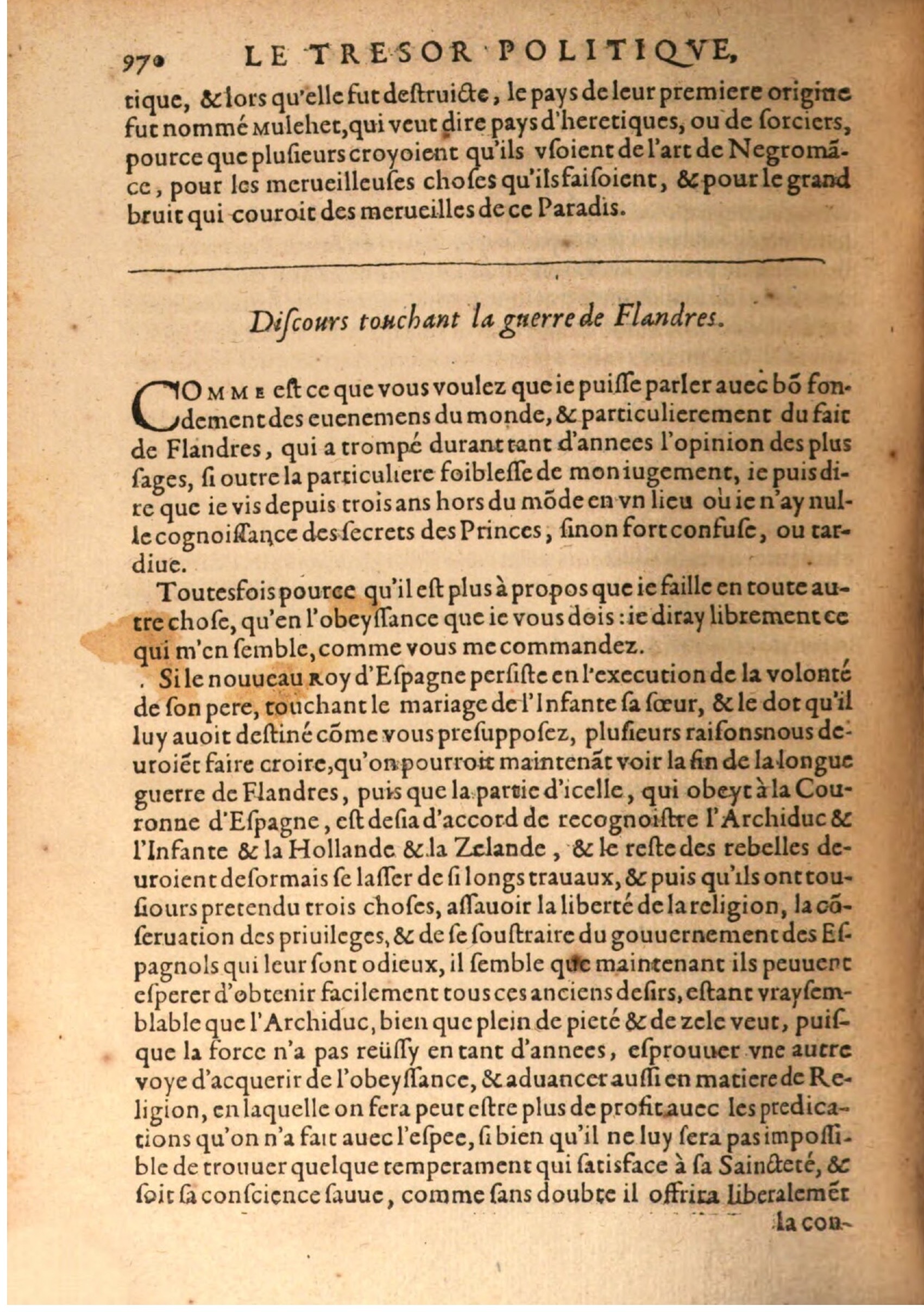 1608 - Pierre Chevalier - Trésor politique - BSB Munich