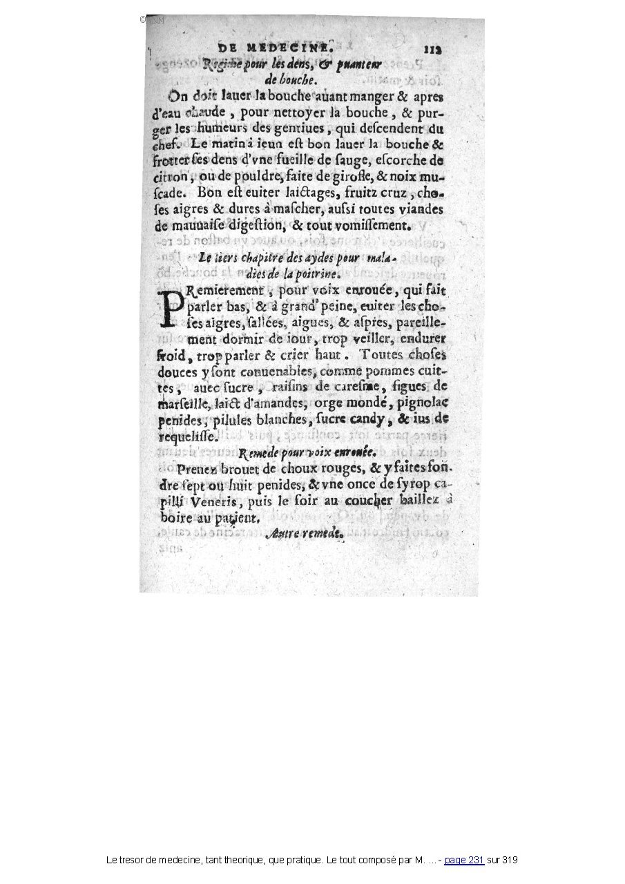 1560 - Pierre et Jan Moine - Trésor de médecine - Université Paris Cité