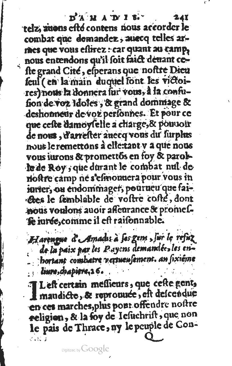 1567 - Jean Pygot - Trésor des Amadis - BM Lyon 1567 - Jean Pygot - Trésor des Amadis - BM Lyon