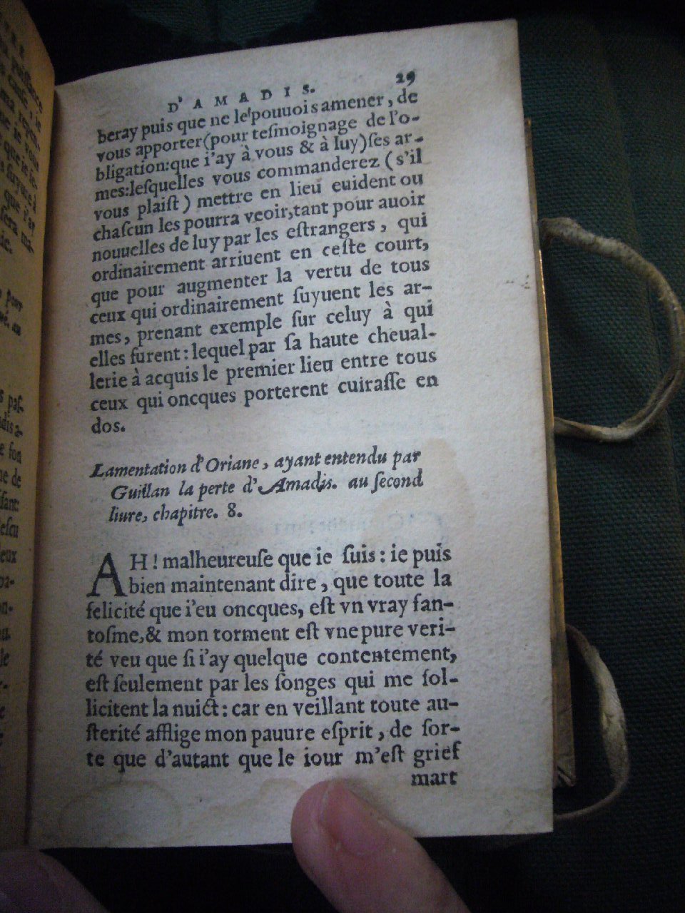 1567 - Jean Pygot - Trésor des Amadis - BnF Arsenal