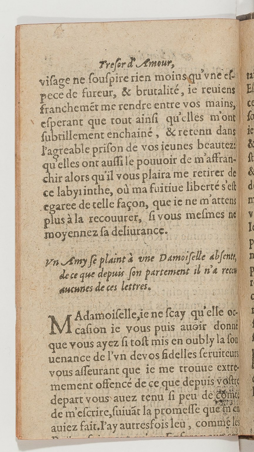 1600 - Nicolas Bonfons - Trésor d’amour - BnF Arsenal