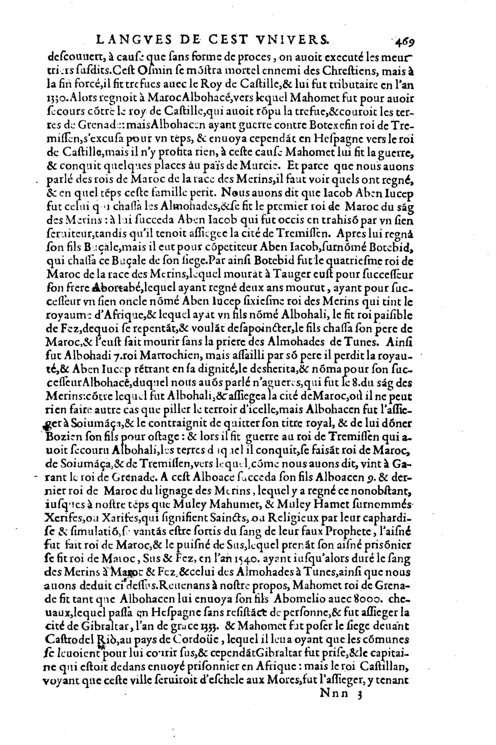 1608 - Nicolas Du Fossé - Trésor politique - BnF Tolbiac