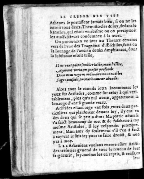 1574 - Benoît Rigaud - Trésor des vies de Plutarque - Avignon 1574 - Benoît Rigaud - Trésor des vies de Plutarque - Avignon