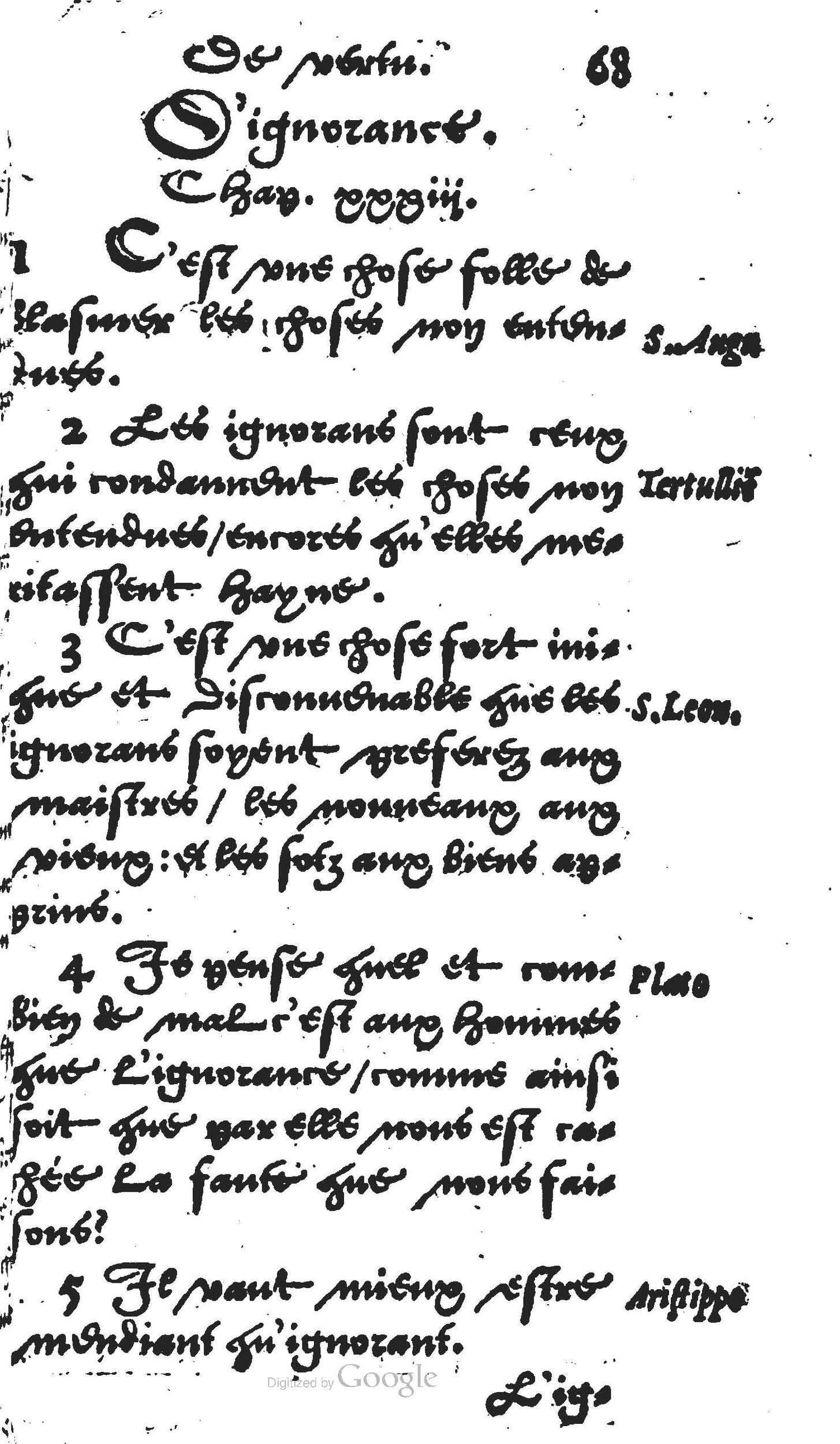 1560 - Jean Bellère - Trésor de vertu - Det Kongelige Bibliotek 1560 - Jean Bellère - Trésor de vertu - Det Kongelige Bibliotek