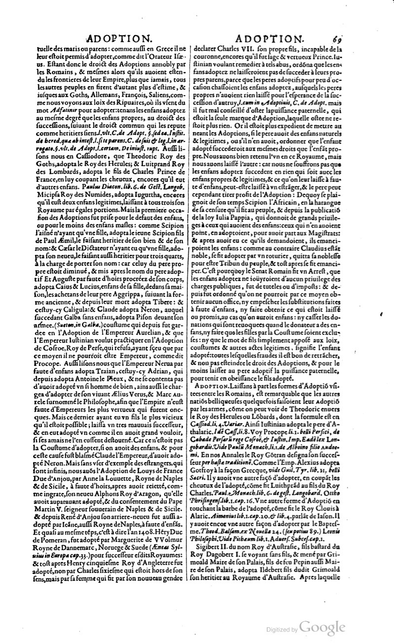 1629 - Veuve Nicolas Buon - Trésor du droit français (21754 T. 1) - BM Lyon