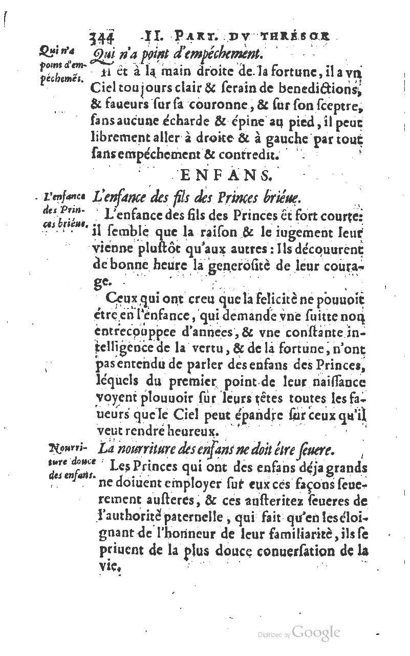 1610 - Louis Coste - Trésor de l’éloquence française (Seconde partie) - BM Lyon