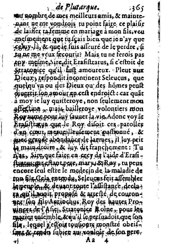 1611 - Pierre Rigaud - Trésor des vies de Plutarque - BM Lyon