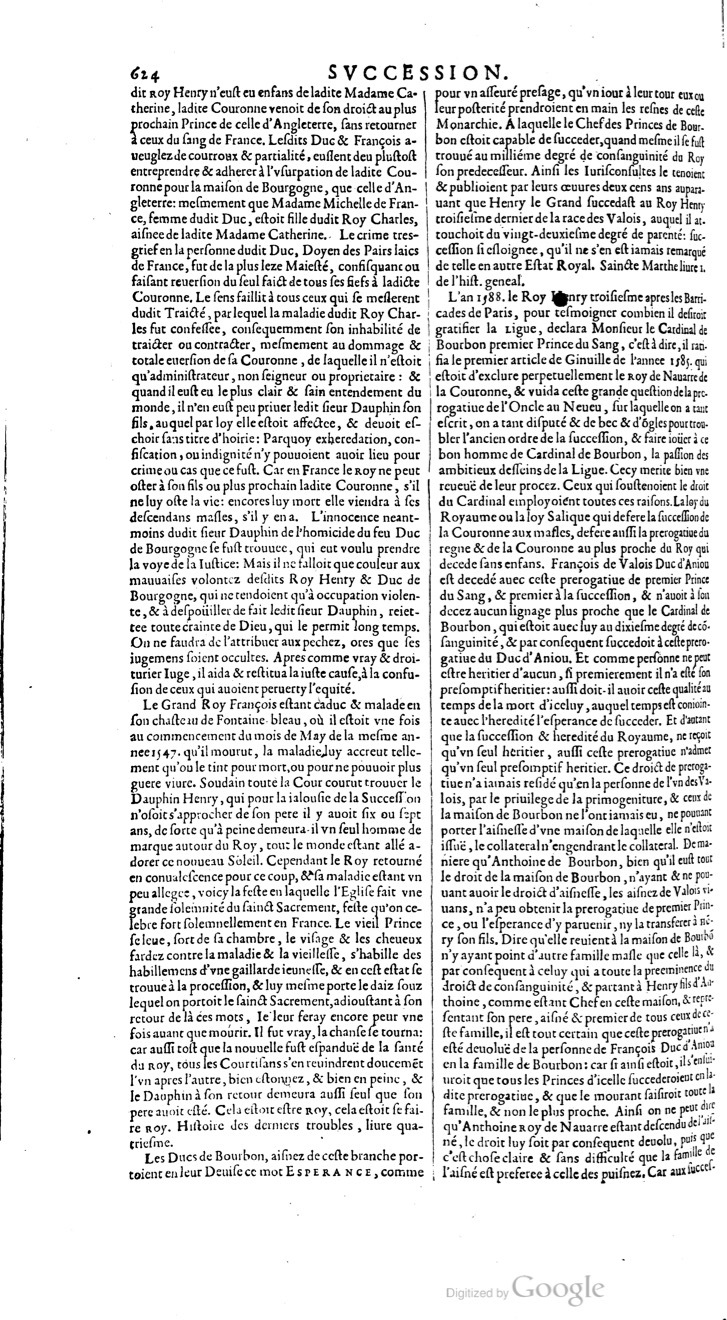 1629 - Veuve Nicolas Buon - Trésor du droit français (21754 T. 3) - BM Lyon