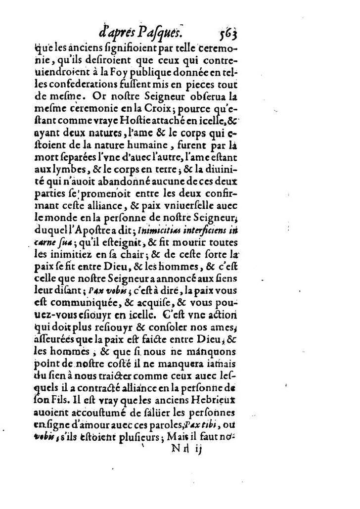 1607 - Nicolas Du Fossé - Trésor quadragésimal - T 02 - BM Lyon