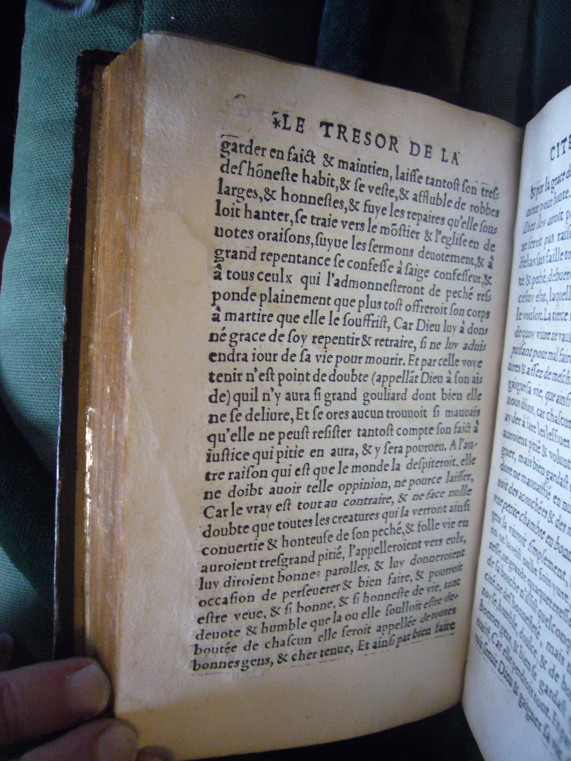 1536 - Jean André - Trésor de la cité des dames - BnF Arsenal