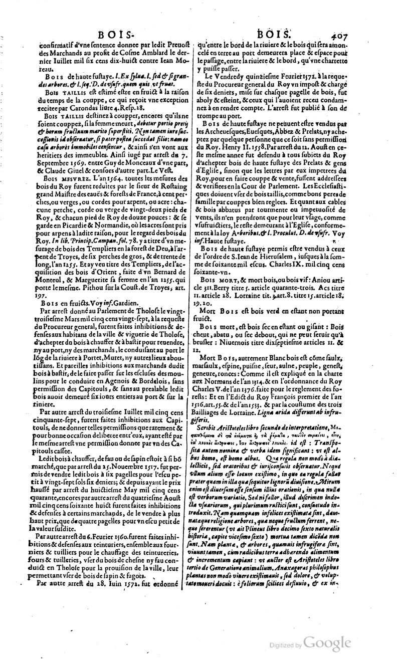 1629 - Veuve Nicolas Buon - Trésor du droit français (29620 T. 1) - BM Lyon