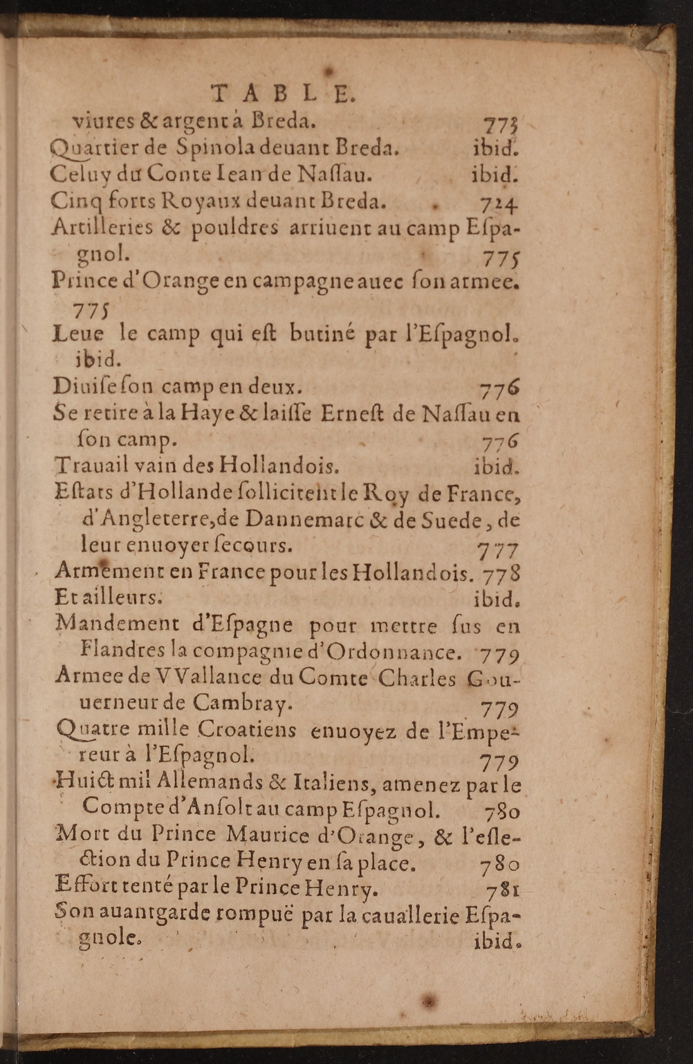 1626 - Joseph Bouillerot - Trésor de l’histoire générale de notre temps - BnF Arsenal