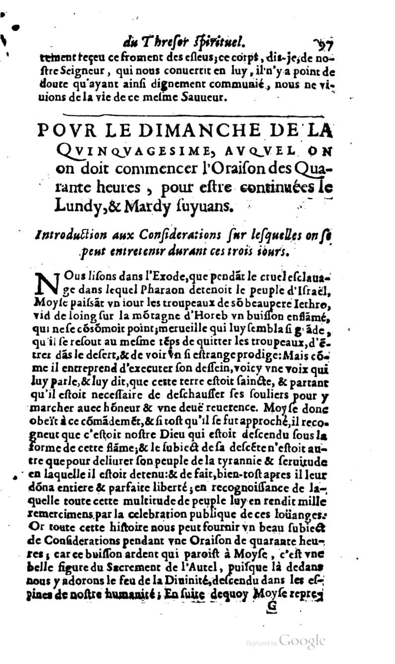 1637 - s.n. - Trésor spirituel des âmes religieuses - BM Lyon
