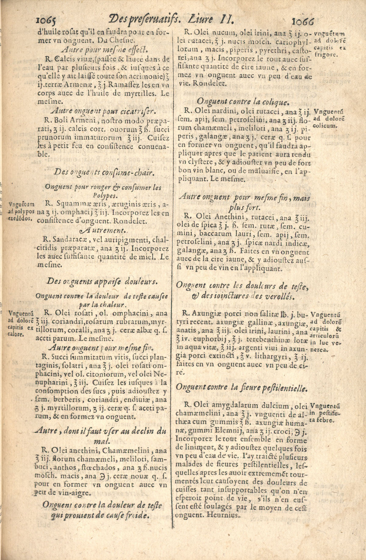 1610 - Étienne Gamonet - Grand Trésor ou dispensaire - CESR Tours