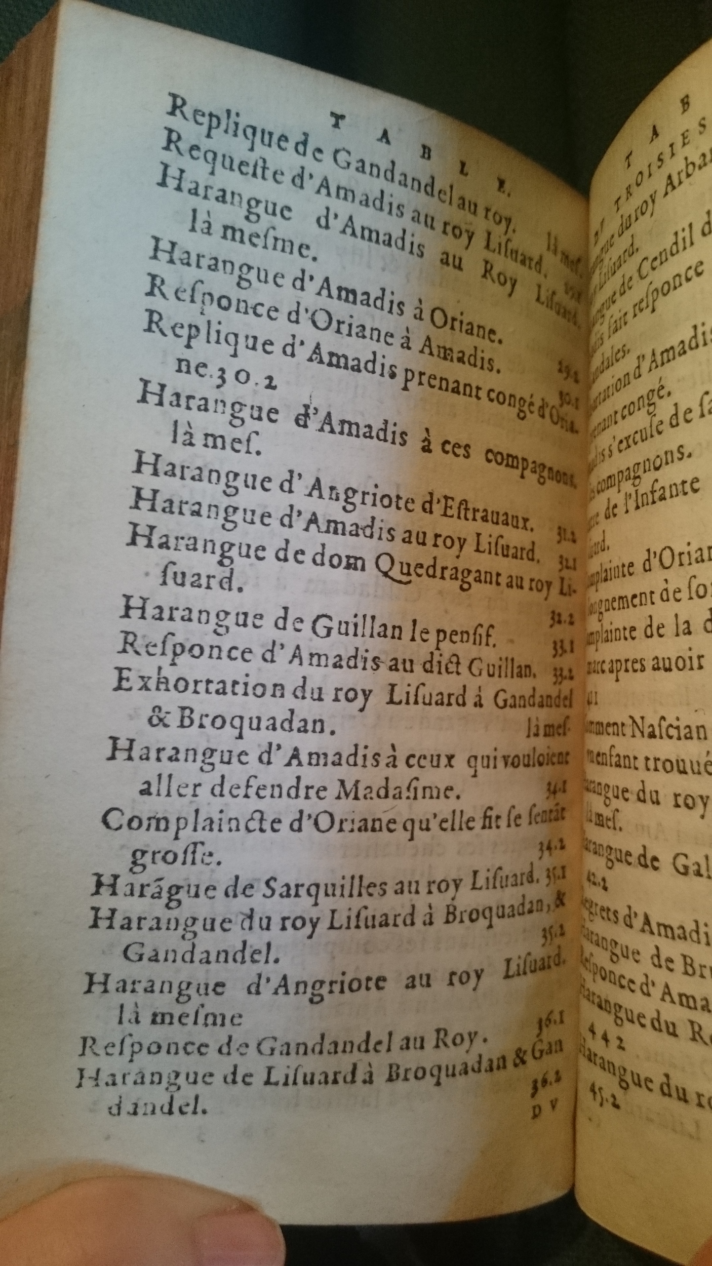 1582 - Jean Huguetan - Trésor des Amadis - BnF Arsenal