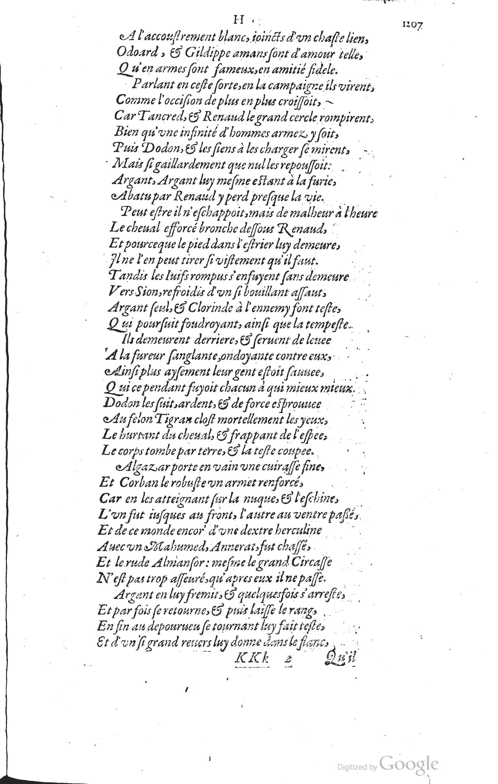 1585 - Barthélemy Honorat - Bibliothèques françaises - BSB Munich