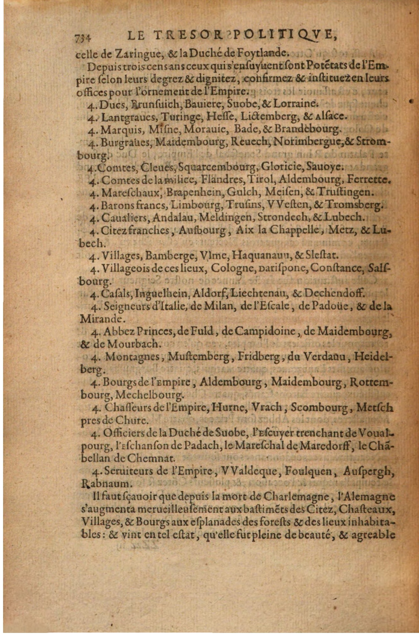 1608 - Thierry Rolin - Trésor politique - Augsbourg