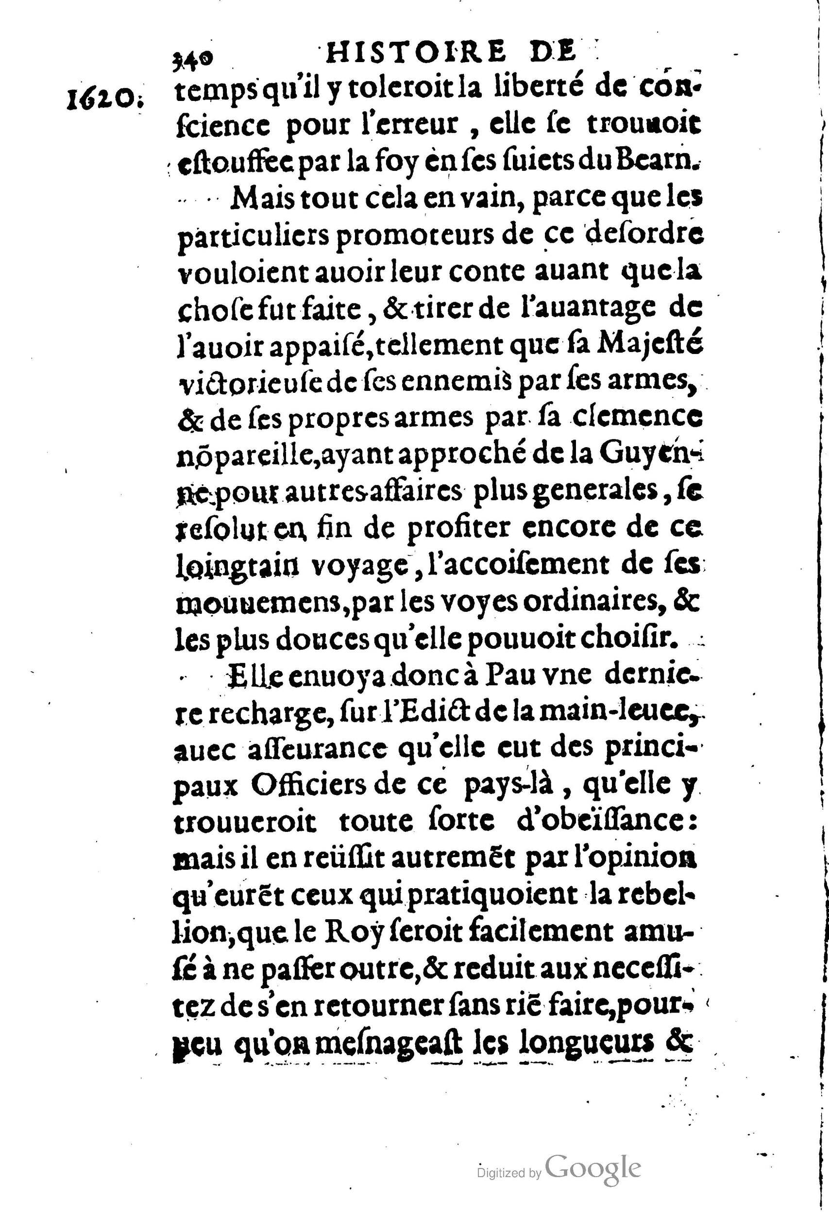 1623 - Joseph Bouillerot - Trésor de l’histoire générale de notre temps - BM Lyon