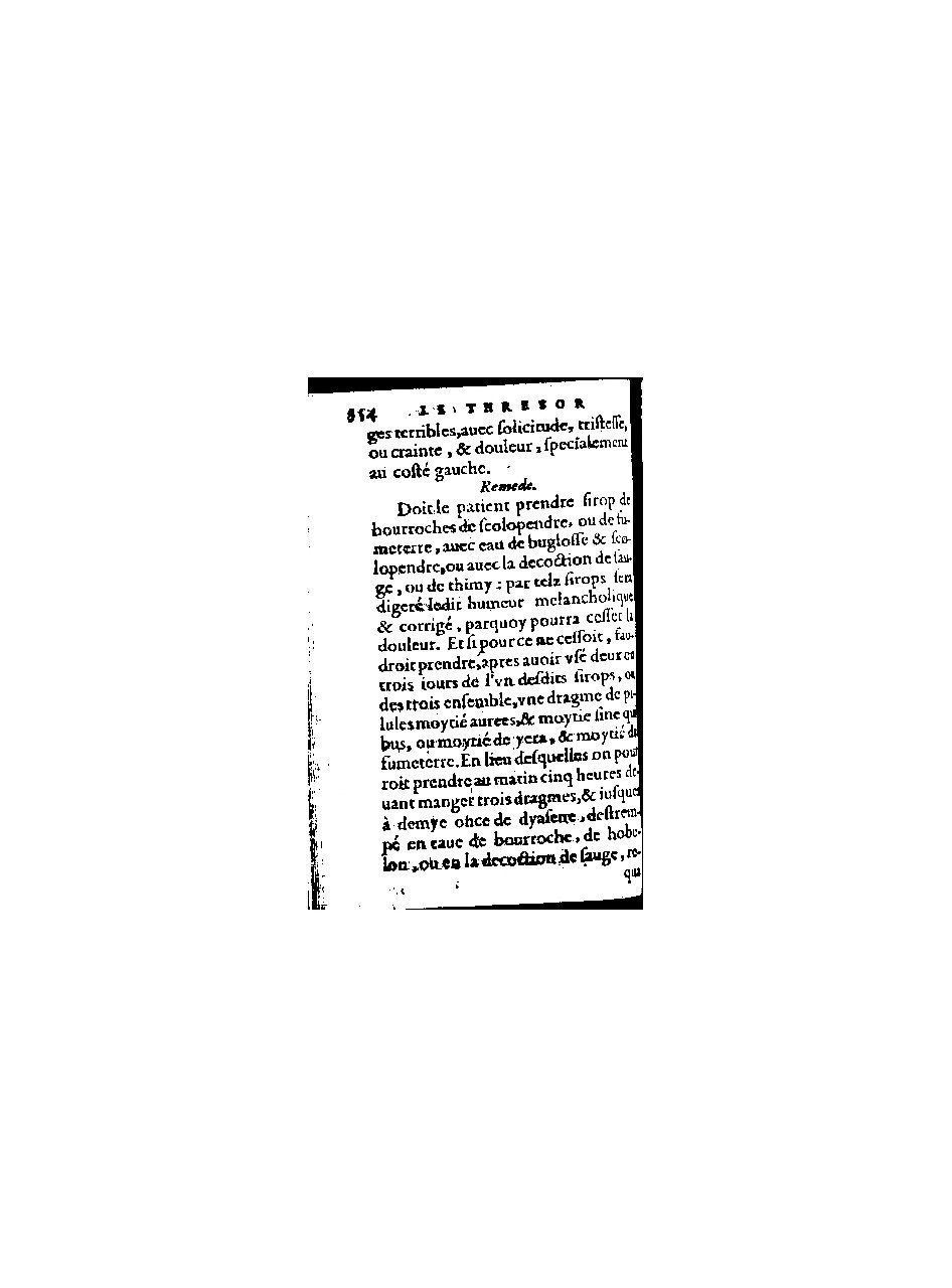 1578 - Benoît Rigaud - Trésor de médecine tant théorique que pratique - BnF