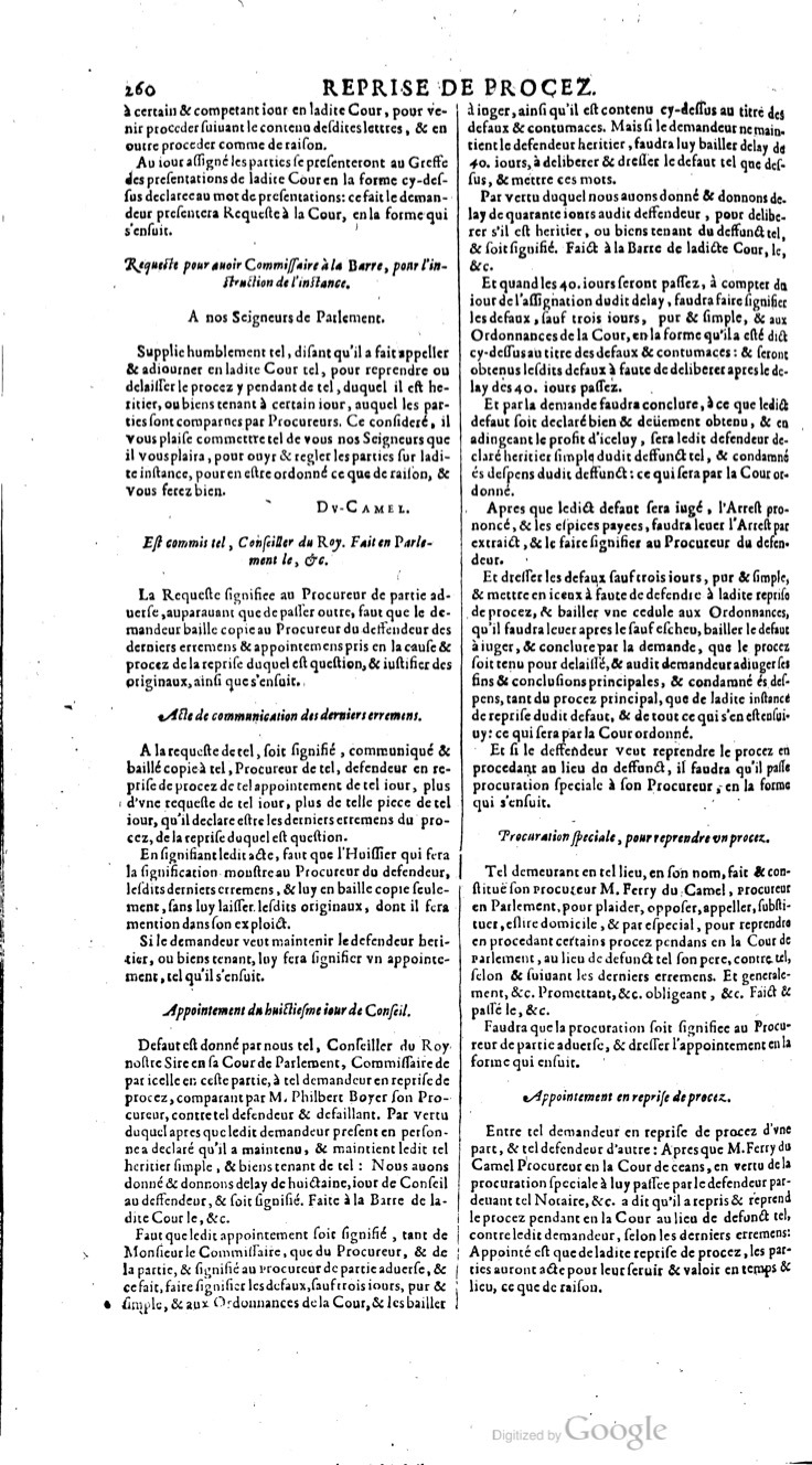 1629 - Veuve Nicolas Buon - Trésor du droit français (21754 T. 3) - BM Lyon