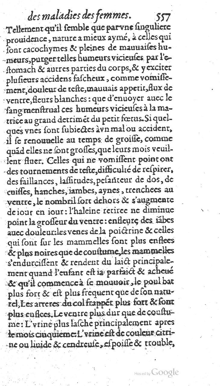 1585 - Jacques du Puis - Trésor des remèdes secrets pour les maladies des femmes - BnF