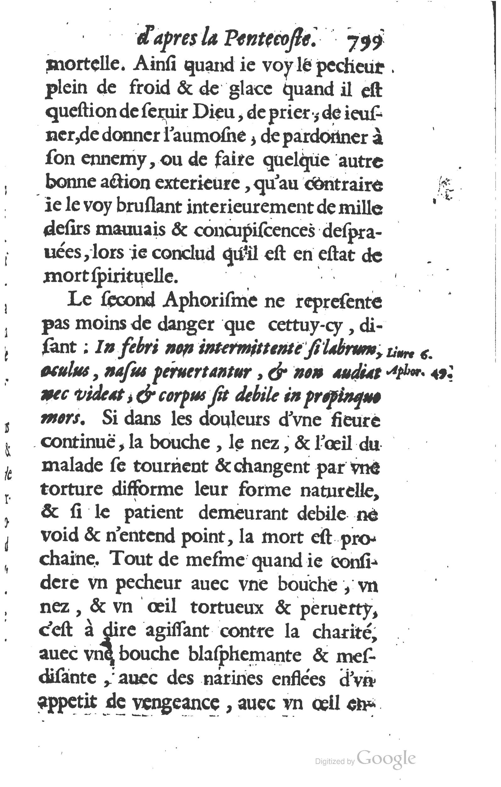1629 - Manassés de Préaulx - Sermons ou Trésors de la piété chrétienne - BM Lyon
