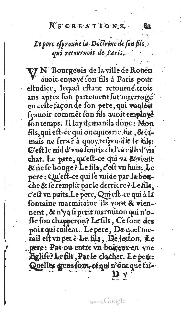 1627 - Jean Delamare - Trésor des récréations - BSB Munich