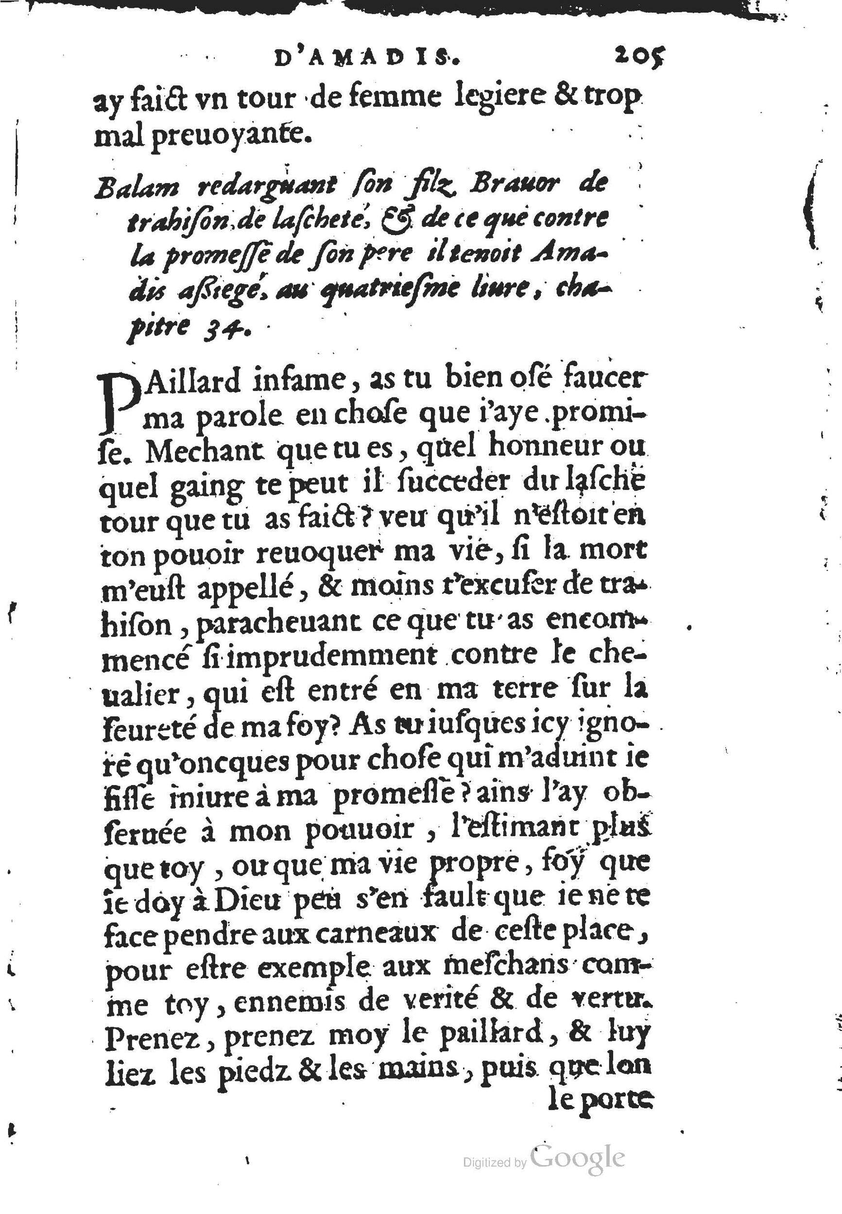 1560 - Jean d’Ogerolles et Gabriel Cotier Lyon - Trésor des Amadis - BSB Munich