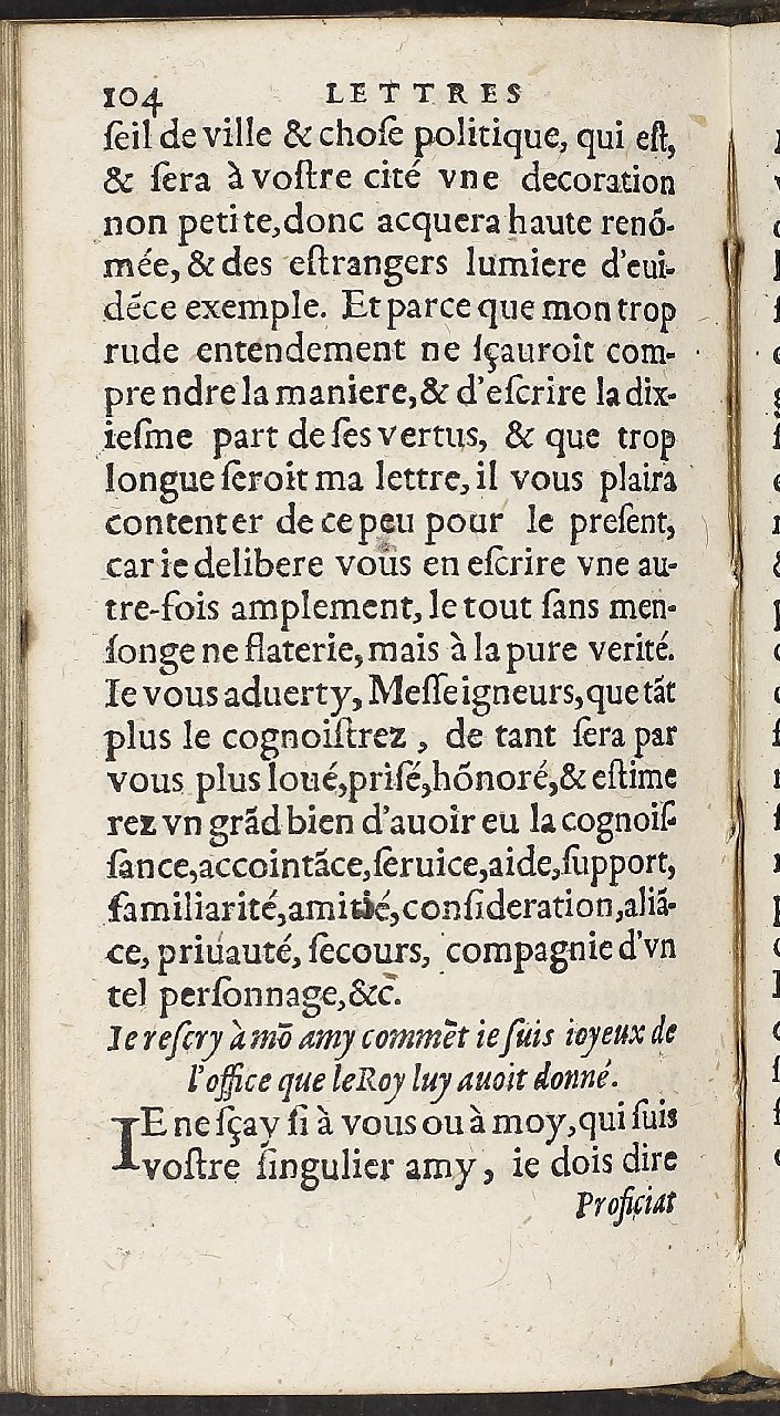 1597 - Jean Osmont - Trésor des secrétaires - Brno
