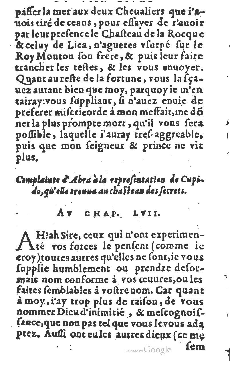 1582 - Jean Huguetan - Trésor des Amadis T. 1 - BM Lyon