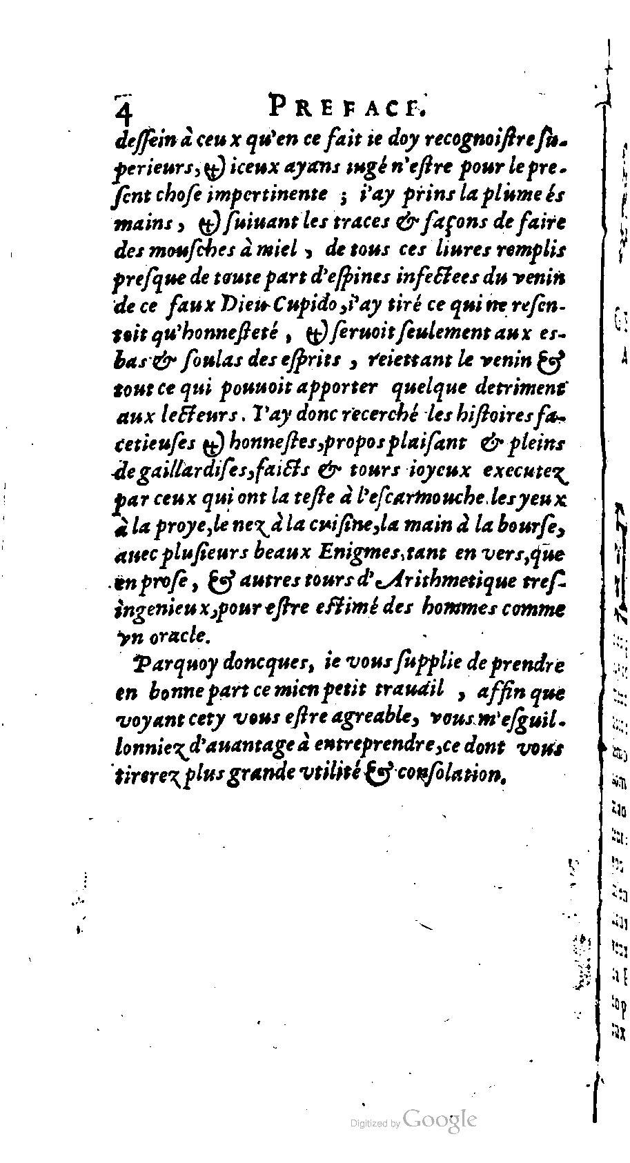 1611 - Romain de Beauvais - Trésor des récréations - BM Lyon