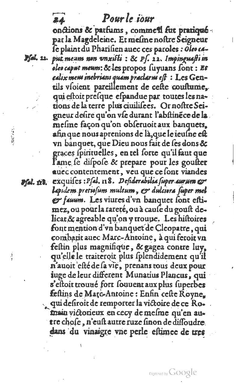1607 - Nicolas Du Fossé - Trésor quadragésimal - T 01 - BM Lyon